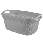 Pesukorv Knit 40L 59,5x38,5x27cm helehall 0803677099 Curver