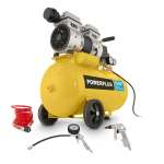 &Otilde;livaba kompressor 750W, POWERPLUS, POWX17260S, V&otilde;imsus: 750 W, R&otilde;hk: 8 bar, &Otilde;hu vool: 120 l/min, Mahutavus: 24 L