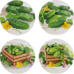 &Oslash;100 twist-off kaas, kurgisegu - 10 tk BROWIN 136813, 10.4x10.4x1.4 cm, 22 g