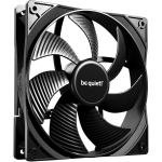 Be Quiet Korpuse Ventilaator BL139 140mm PWM 3-Pack, 97.5 m&sup3;/h, 1200 RPM, 0.96 mmH2O, 3 ventilaatorit, must