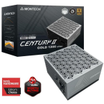 Montech Arvuti toiteplokk CENTURY II 1200 1200W, ATX 3.1, 80 PLUS Gold, aktiivne jahutus, h&otilde;bedane