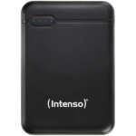 Intenso Power Bank 7313520 5000 mAh, Li-Pol&uuml;meer, 2x 5V-2.1A, USB-A, USB-C, microUSB, must