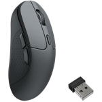 Keychron optiline hiir M3-A23 30000 DPI, 8000 Hz, 5 nuppu, Bluetooth 5.3, toiteadapter kaasas, must