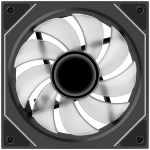 Xilence Ventilaator XF076 120mm, 500-1800 RPM, 7-13.2 V, H&uuml;drauliline laager, 3-pin ARGB, Must, 54 cfm, 1 ventilaator