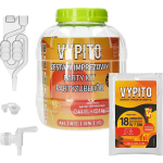 Browin Vypito 403514 4.6 L, 12% alkoholi, 18 jooki, 5 L purk, kraan, &otilde;hklukk
