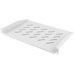 Lanberg 19" fikseeritud riiul 1U AK-1008-S, 483x315mm, 20kg, hall, riiul 450/600/800/1000mm s&uuml;gavusega kappidele