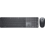 Dell Pro 7 Slim klaviatuur ja hiir KM726, traadita, Bluetooth, must, hiir kaasas, eesti paigutus