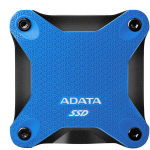 Adata SSD, SD620, SD620-512GCBL, 512 GB, USB 3.2 Gen 2, 520 MB/s, 460 MB/s, sinine, l&ouml;&ouml;gikindel, silikoon