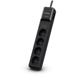 Cyberpower &Uuml;levaatus P0420SUD0-FR, 4 AC pesa 200-250 V, 1.8 m, 350 J, 2 USB, CE, l&uuml;liti, LED indikaatorid