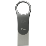 Silicon Power Mobiilne C80 USB m&auml;lupulk SP016GBUC3C80V1S, 16 GB, USB Type-A / USB Type-C, 3.0, titaan