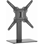 Gembird TVS-D55S-01 lauastel televisiooni statiiv, 23" - 55", must, 430mm, 609mm, 40kg, VESA 100x100mm kuni 400x400mm