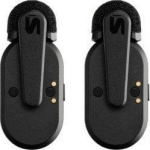 Shure MoveMic kahekanalilised juhtmevabad lavalier mikrofonid MV-TWO-Z6, Bluetooth, m&uuml;ra v&auml;hendamine, 2x8h