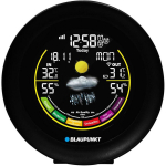 Blaupunkt Ilmajaam WS35BK APP, 5V 600mA, v&auml;rviline LCD, kell, &auml;ratus, UV indeks, PM2.5