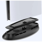 Subsonic Jahutus LED alus PS5 ja PS5 Slim SA5656, 2 ventilaatorit, 1 USB keskpunkt, RGB LED