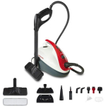 Polti Aurupuhasti PTEU0268 Vaporetto Smart 30_R, 1800 W, 3 bar, 1.6 L, 85 g/min, 4 m, valge/punane