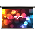 Elite Screens Projektsiooniekraan Electric125H, 125", 16:9, 277 cm, must, mootorriga, mati valge