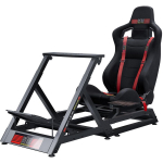 Next Level Racing V&otilde;idus&otilde;idu simulaatori kabiin GTtrack NLR-S009, 138cm, 55cm, 120cm, 48kg, 150kg, 4-punktiline turvav&ouml;&ouml;