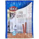 Trixie Premio Sticks lambi kalkuniga, kassi maius, 5x5g, TX-42723, 25g, 33.5% valku, 20% rasva, 2% kiudaineid, 10% tuhka
