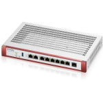 Zyxel USGFLEX200H-EU0102F riistvaraline tulem&uuml;&uuml;r, 5 Gbit/s, 8xRJ-45, 1xUSB, SSL/TLS, uOS
