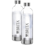 Brita SodaOne pudel 1049253, 2 tk, 1L, roostevaba teras/PET, BPA-vaba, 5-40&deg;C