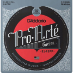 D'Addario EJ45FF Pro-Art&eacute; Carbon, klassikalise kitarri keeled, 6tk, nailons&uuml;damik, 0,61-1,16mm