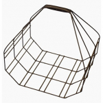 Puukorv, metallist 30cm