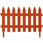 Dekoratiivne piirdeaed 3,5m GARD CLASSIC; IPŁSU2-R624 PROSPERPLAST