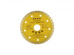 Dimanta disks ar nepārtrauktu turbo malu, 115x22,2 mm, G00260, GEKO Profi