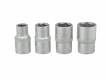 Ligzdu komplekts 1/2" 10-19mm Cr-V, G10163, GEKO
