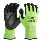 PRETSAGRIE&Scaron;ANĀS AIZSARDZĪBAS C KLASES ATSTAROJO&Scaron;I CIMDI, HI-VIS CUT C GLOVES - 10/XL - 1PC, 4932478133 MILWAUKEE