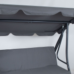 &Scaron;ūpoles MONA 3-vietīgas, pelēkas 19405