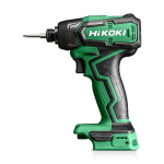 Bezvadu trieciena skrūvgriezis, HIKOKI WH18DDW4Z, 18 V, bezsuku motors, 140 Nm griezes moments, 0.8 kg