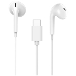 Juhtmega k&otilde;rvaklapid USB C &uuml;hendusega ja Hi Res heli toega SEP-6 Type C HiRes Sound Valge CNS-CEP6W CANYON