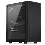 Case|ENDORFY|Ventum 200 Air|MicroTower|Case product features Transparent panel|Not included|ATX|MicroATX|MiniITX|Colour Black|EY2A002