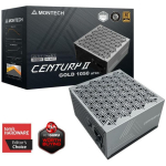 Montech Arvuti toiteplokk CENTURY II 1050 1050W, ATX 3.1, 80 PLUS Gold, aktiivne jahutus, h&otilde;bedane