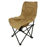 Besk Telgi tool 9141854, 60x45x92cm, Bež, Metall, Kangas, Kokkuvolditav, Tasku