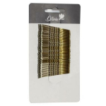 Besk Juukseklambrid 9094709, 50tk, metall, sile kate, kaitsekuul