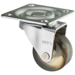 Gtv P&ouml;&ouml;ratav ratas D-35 1338082, 35mm, 51mm, 50x50mm, 38mm, kandev&otilde;ime 25kg, pruun, kompaktne, madal profiil