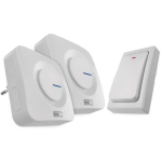 Emos Juhtmevaba uksekell P5731, P5731, 180m, 36 meloodiat, 90dB, IP44, automaatne paarimine