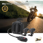 Mio | MiVue M820WD dual-lens motorcycle driving recorder | Receive five satellite GPS | Wi-Fi