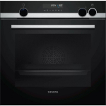 Siemens ahi HR538ABS1, 71 L, must, 3600 W, 220-240 V, 30-275 &deg;C, ecoClean, 30 automaatset programmi