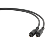 Gembird Toslink optiline kaabel CC-OPT-1M, 1m, must, TOSLINK S/PDIF Male, TOSLINK S/PDIF Male