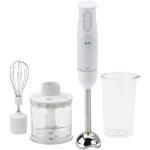 Jata Blender JEBT1127, 600 W, 2 kiirus, Turbo funktsioon, 15000 p/min, 3 otsikut, roostevabast terasest tera