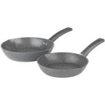 Salter Praepann BW09071AR, 2 tk, alumiinium, pehmea k&auml;epide, valamisserv, induktsioon, mitte kleepuv, n&otilde;udepesumasinas pestav