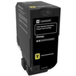 Lexmark 74C2SYE laseritoonerikassett, kollane, 7000 lk, CS72x/CX725