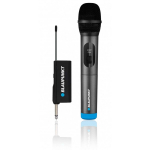 Blaupunkt Traadita mikrofon UHF WM40U, 65Hz-18kHz, >10m, 640MHz-647,5MHz, 6,3mm pistik, 1200mAh aku
