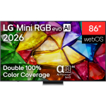 LG 86MRGB87B3B.AEU 86" 4K Mini RGB evo Smart TV, 217cm, aku