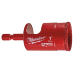 Milwaukee 49560517 Teemantpuur, 25 mm, 1/4" Hex, m&auml;rg- v&otilde;i kuivpuurimine