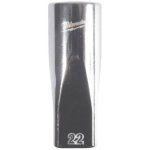 Milwaukee 4932498843 1/2" 12-tahuline pikem pesa, 22 mm, 4 lamedat k&uuml;lge, kroomitud