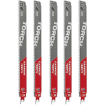 Milwaukee 48475553 SAWZALL m&otilde;&otilde;ksaag, 300mm, 10TPI, 5tk, karbiid, 1,27mm, 25mm, terasele